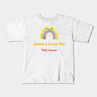 Jesus loves me this I know Kids T-Shirt